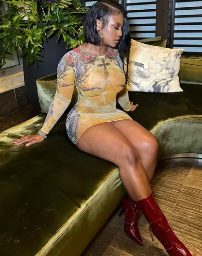 Holy Grail Mesh Dress