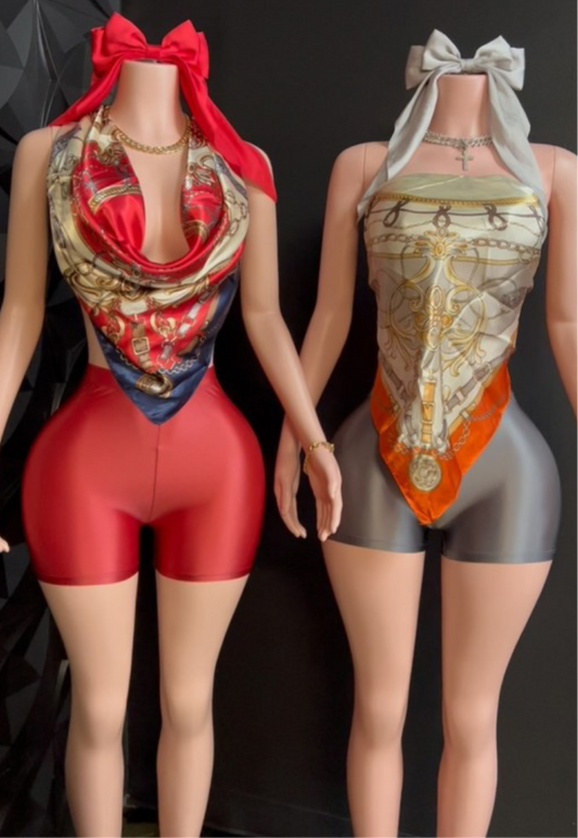 Silk Tease Short Set