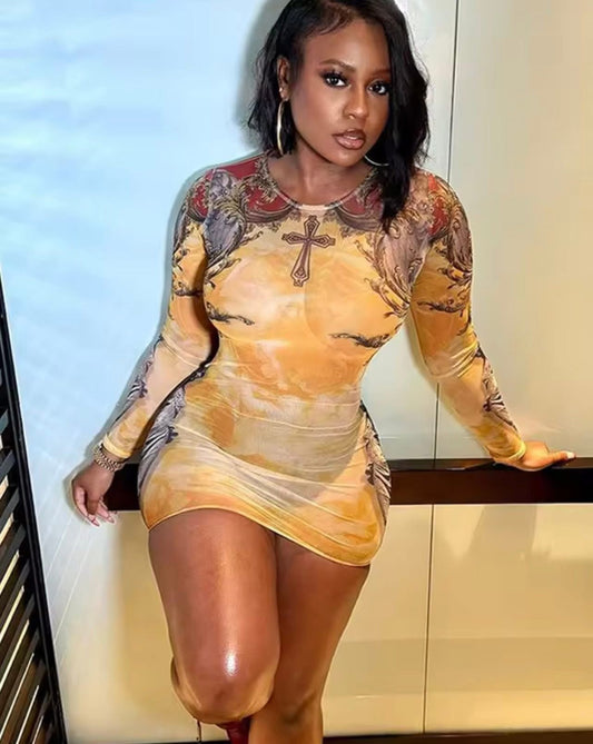 Holy Grail Mesh Dress